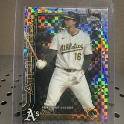 2025 Topps Chrome Update Series - Rookie Debut Nick Kurtz #USC180 X-Fractor (RC)