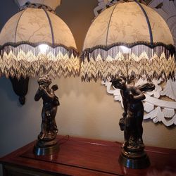 Vintage  Lamps Large