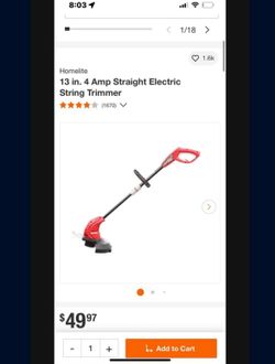 Electric String Trimmer 
