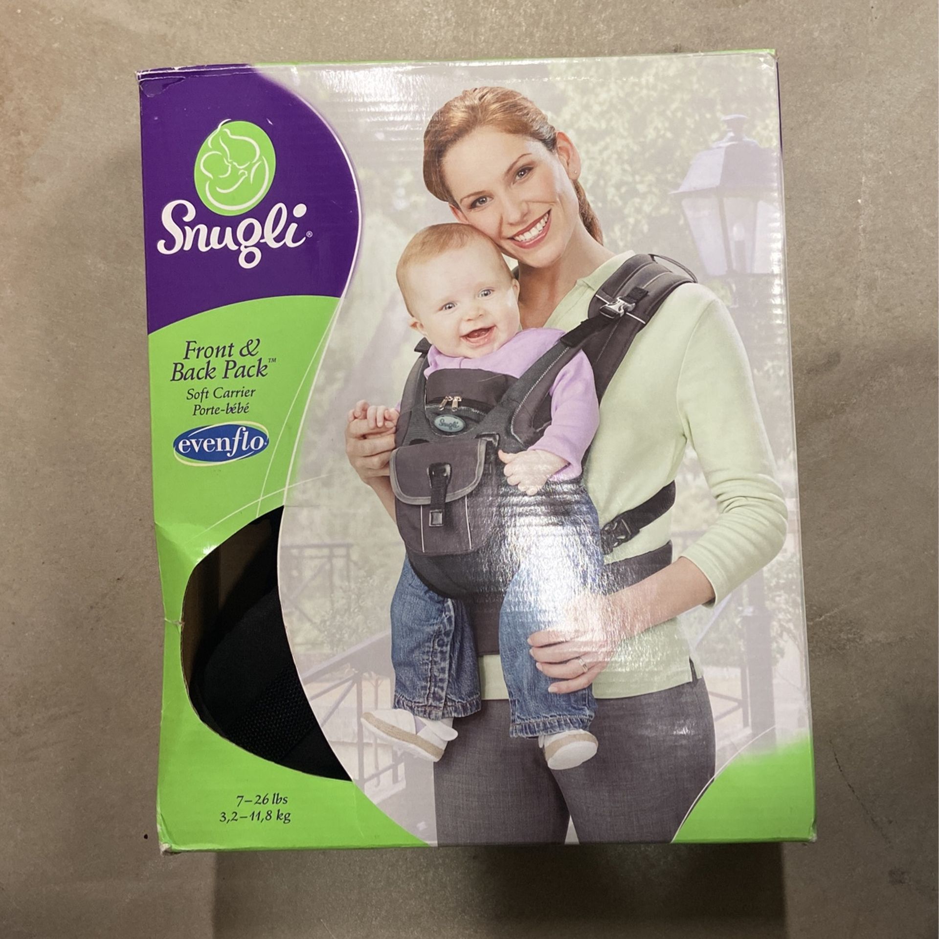 New Baby Front/Back pack