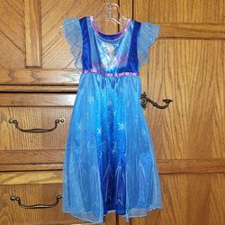 Toddler Girl Size 2T Disney Frozen Elsa Princess Dress Halloween Costume Excellent Condition PRICE Is Firm Cash Only 