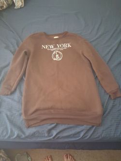 Brown sweatshirt