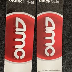 Amc Movie Tickets *2