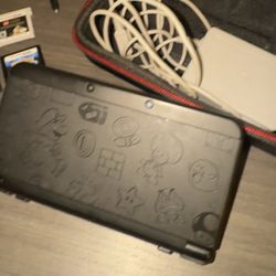 Nintendo 3DS Limited Edition Black Mario 