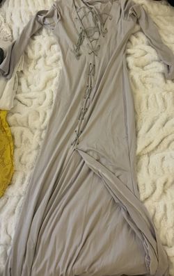 Sexy Lace up Front Dress 