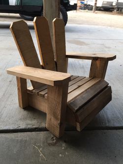 Kids wooden chair