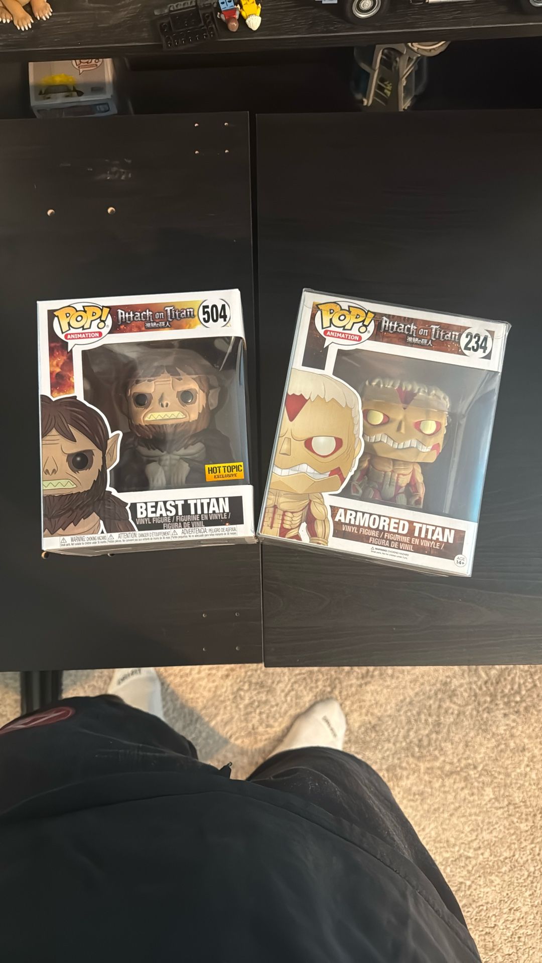 Attack On Titan Pop Funko figures