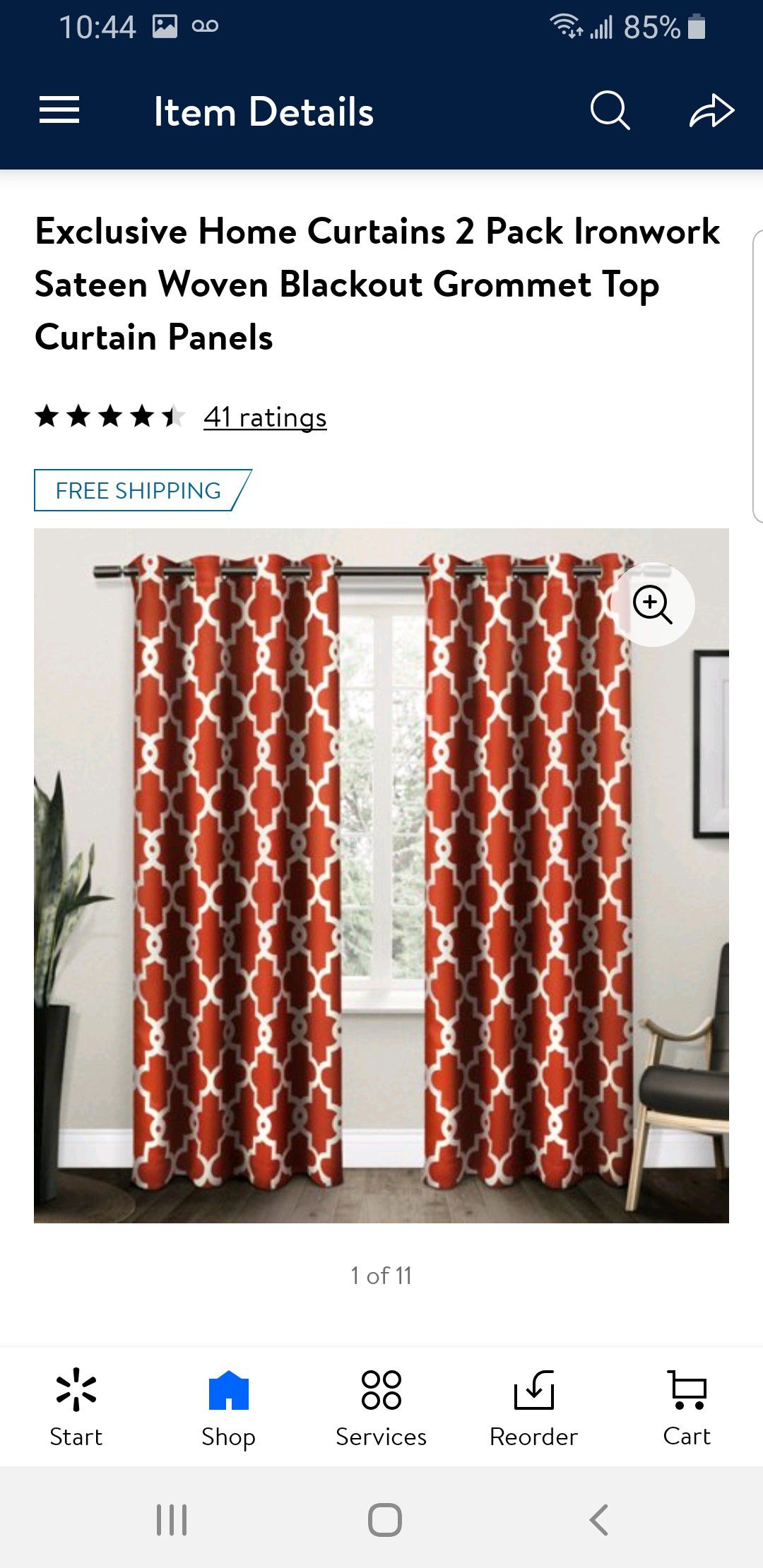 Exclusive home curtains 2 pack ironwork sateen woven blackout grommet top curtain panels