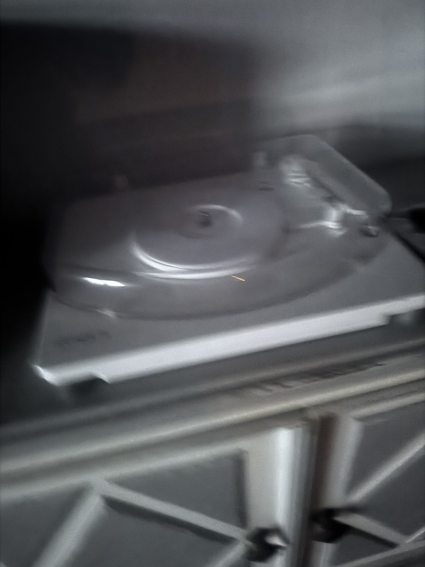 Ion Turntable White And Clear