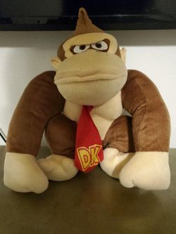 Donkey Kong plush backpack.