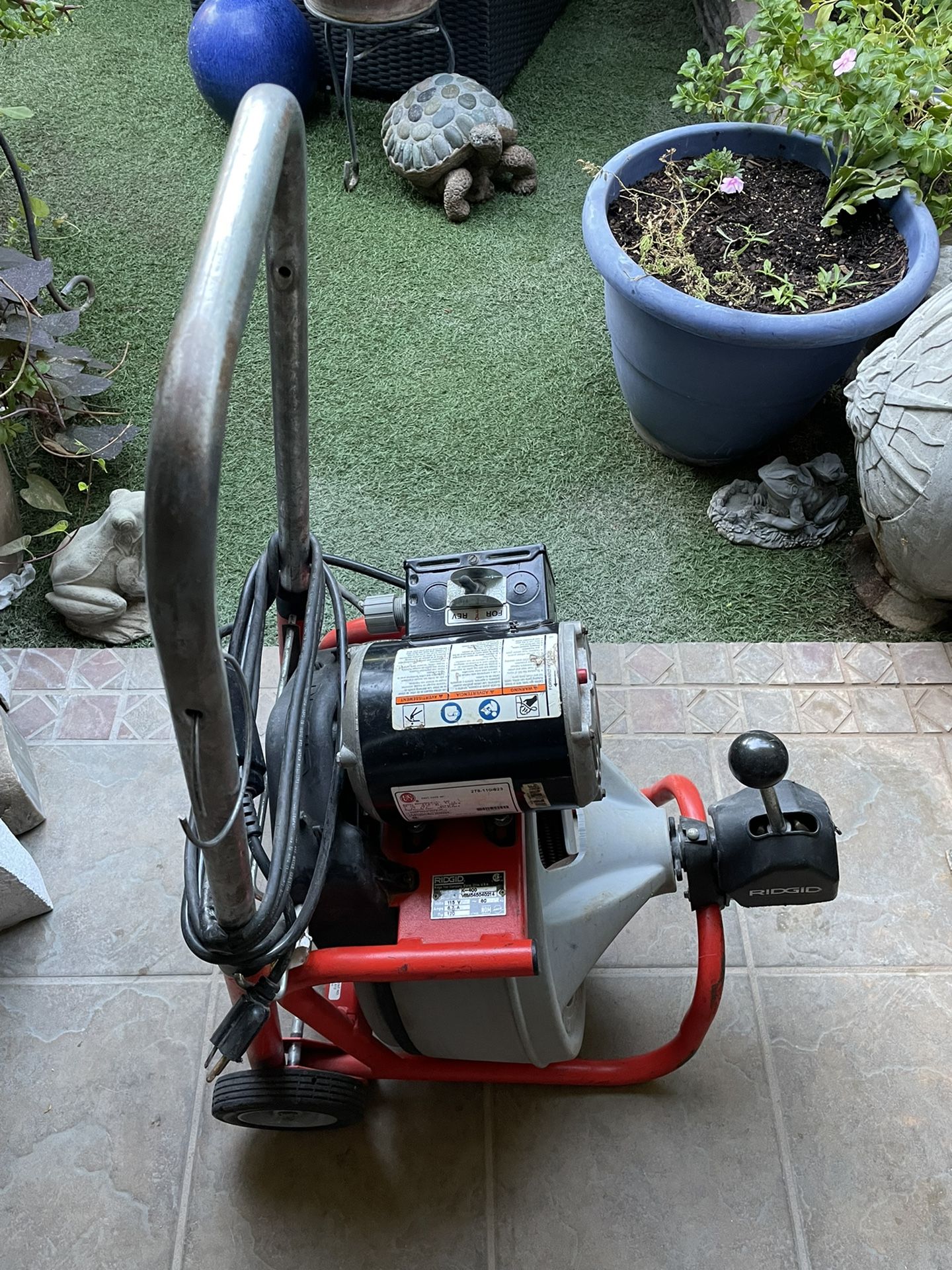 Ridgid K400 Drain Snake for Sale in Sun City, AZ OfferUp