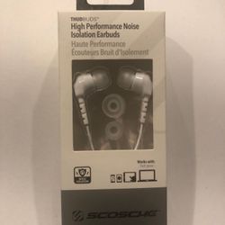Noise isolation earbuds ThudBuds!