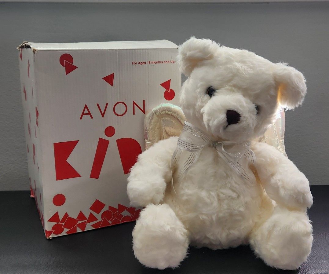 Vintage Avon Animated Inspirational Stuffed Bear
