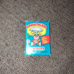 1985 Garbage Pail Kids All New Series 2nd 5 Card's Per Pack 