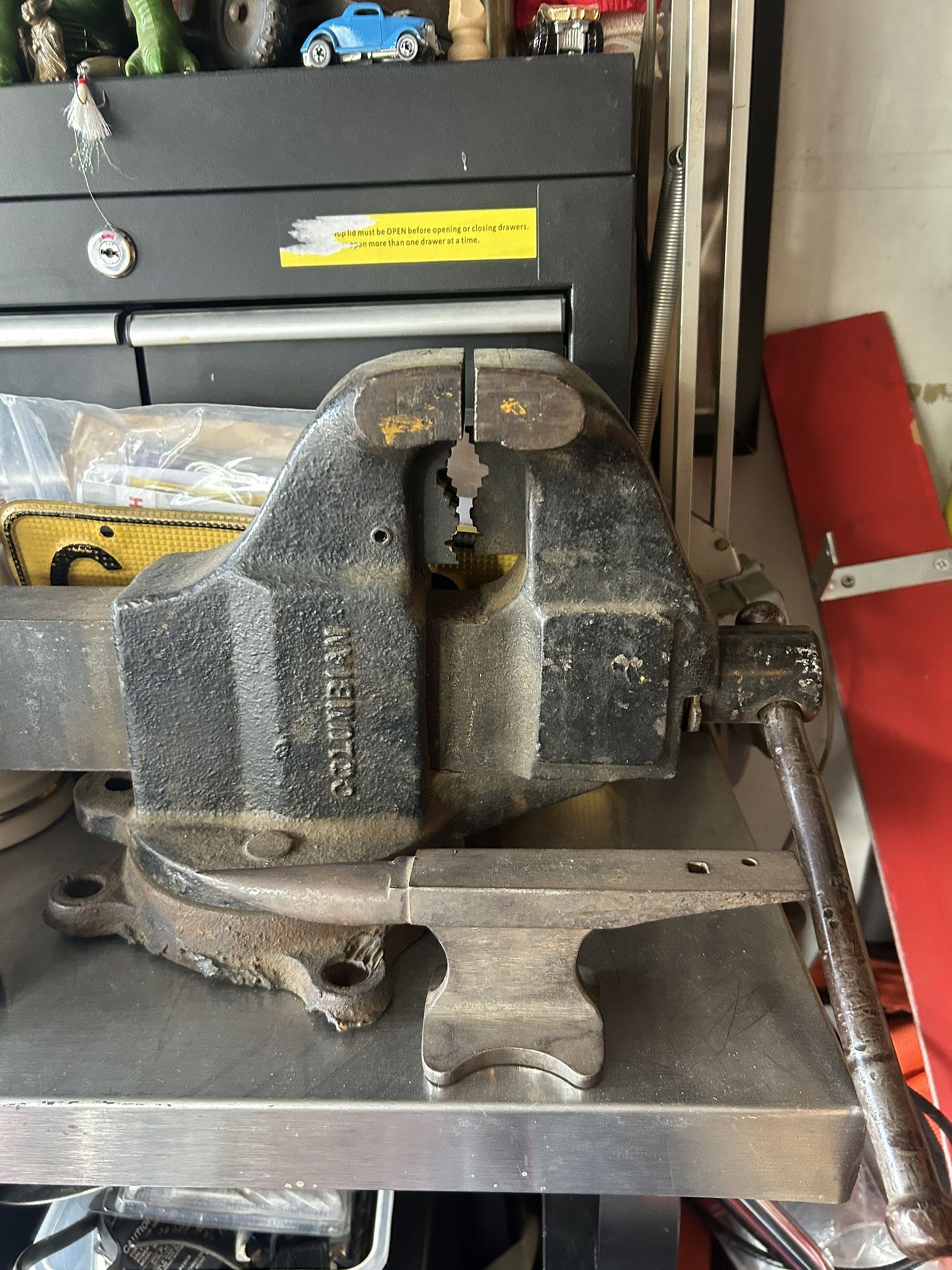 Vintage Large Vise