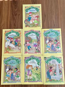 Vintage Cabbage patch kids books (6 books) 1 extra copy