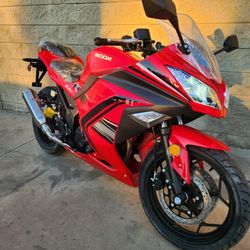 Highway Legal Motorcycle Brand New Ninja Sport Rep 2026 Special Edition 6 Speed 2 Seater 