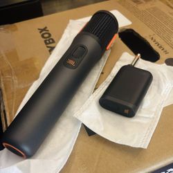 JBL Digital Wireless Microphone System – Dual-Channel Receiver, Adapter, Clear Vocals, Karaoke Ready