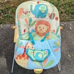 Baby bouncer seat - excellent condition - Bright Starts