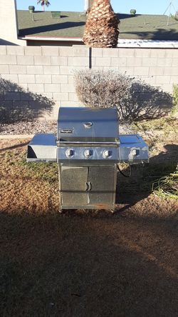 Stainless steel gas BBQ grill with Burner