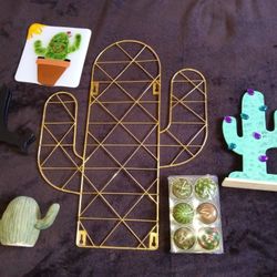 Cactus Decor Lot 