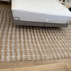 Brown And Cream rug  8 X 12