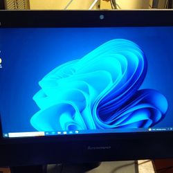 Super Fast Lenovo All In One Desktop Intel Core 3 Processor, 3.0Ghz, 6 Gb Of Ram, New 64 Gb Ssd Drive,Windows 10,Office,Kodi Installed