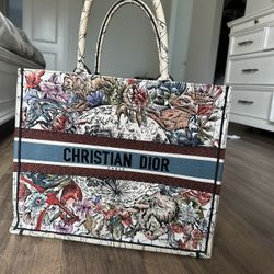 RARE Christian Dior Embroidery Constellation Zodiac large Tote Bag
