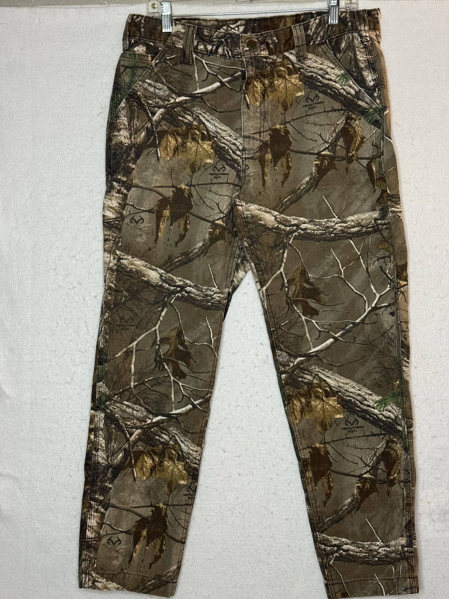 Carhartt Relaxed Fit Realtree Camo Utility Work Pants 102288-977 Mens Size 34x30