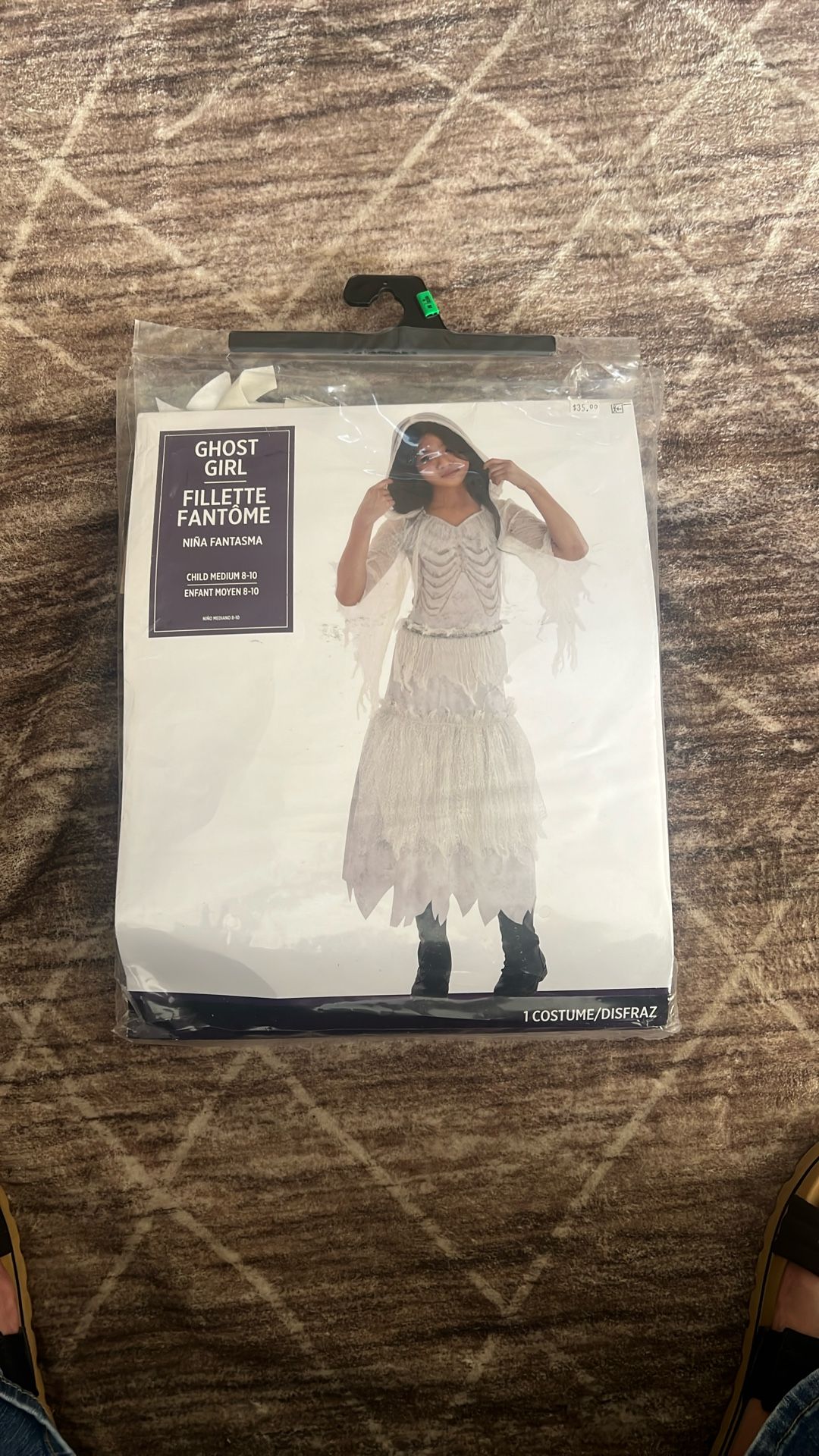 Ghost Girl costume size 8-10