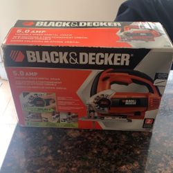 New Black And Decker 5.0 Amp Jigsaw