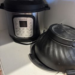 Instant Pot With Air Fryer 