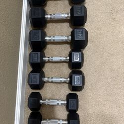 Amazon Rubber Hex  Dumbbell Hand Weight