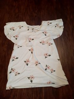 Glitter Girls Floral Shirt 14-16