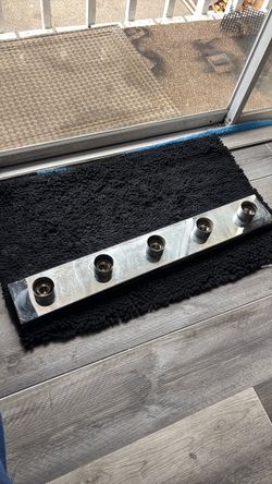 5-Socket Chrome Light Bar Strip