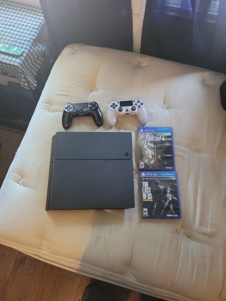 PS4 and Two Games