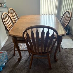 Oak Dining Room Table