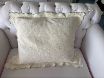 Shanks quilted pillow