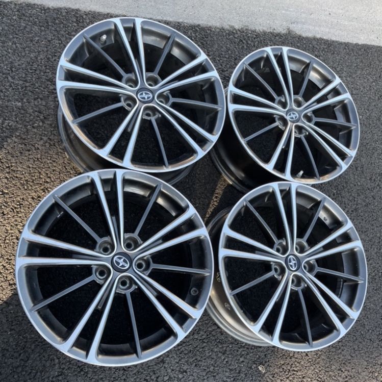 Stock Frs Rims 4 X 17x7 5x100 5x3.94 Stock Frs Fr-s Brz 86 Corolla Prius Wheels Rims ...