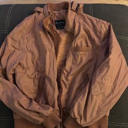 Vintage 80’s Barry Dolan Burnt Orange Jacket.  XL.
