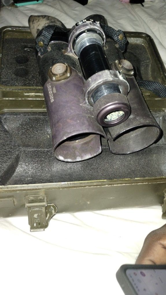 US Military Night Vision Starlight Binocular IR-M18 W/Case 10514520
