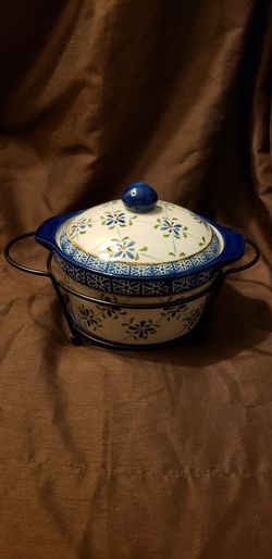 Tem-tations, small casserole microwave safe