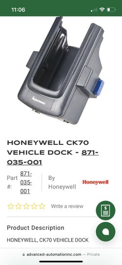 Intermec Ck70/ck71 Vehicle Dock