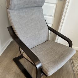 IKEA POANG Armchair and Ottoman