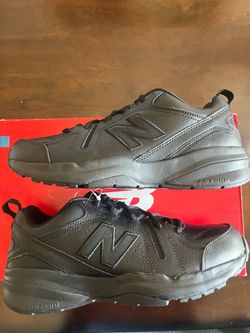 New Balance 608 men’s Size 9 all black slip resistant work shoes