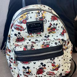 Mickey And Minnie Backpack loungefly