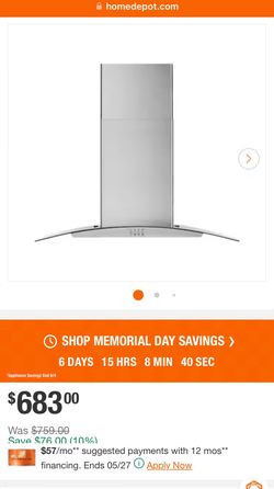 Whirlpool exhaust fan