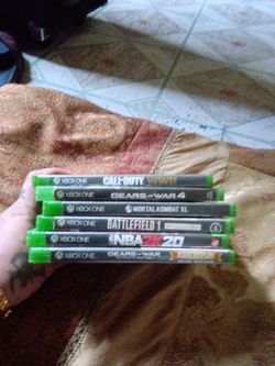 Xbox one games $5-$3 each