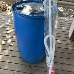 55 gallon emergency water barrel
