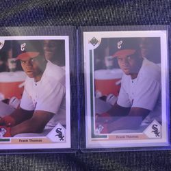 1991 Upper Deck Frank Thomas Baseball Card 
